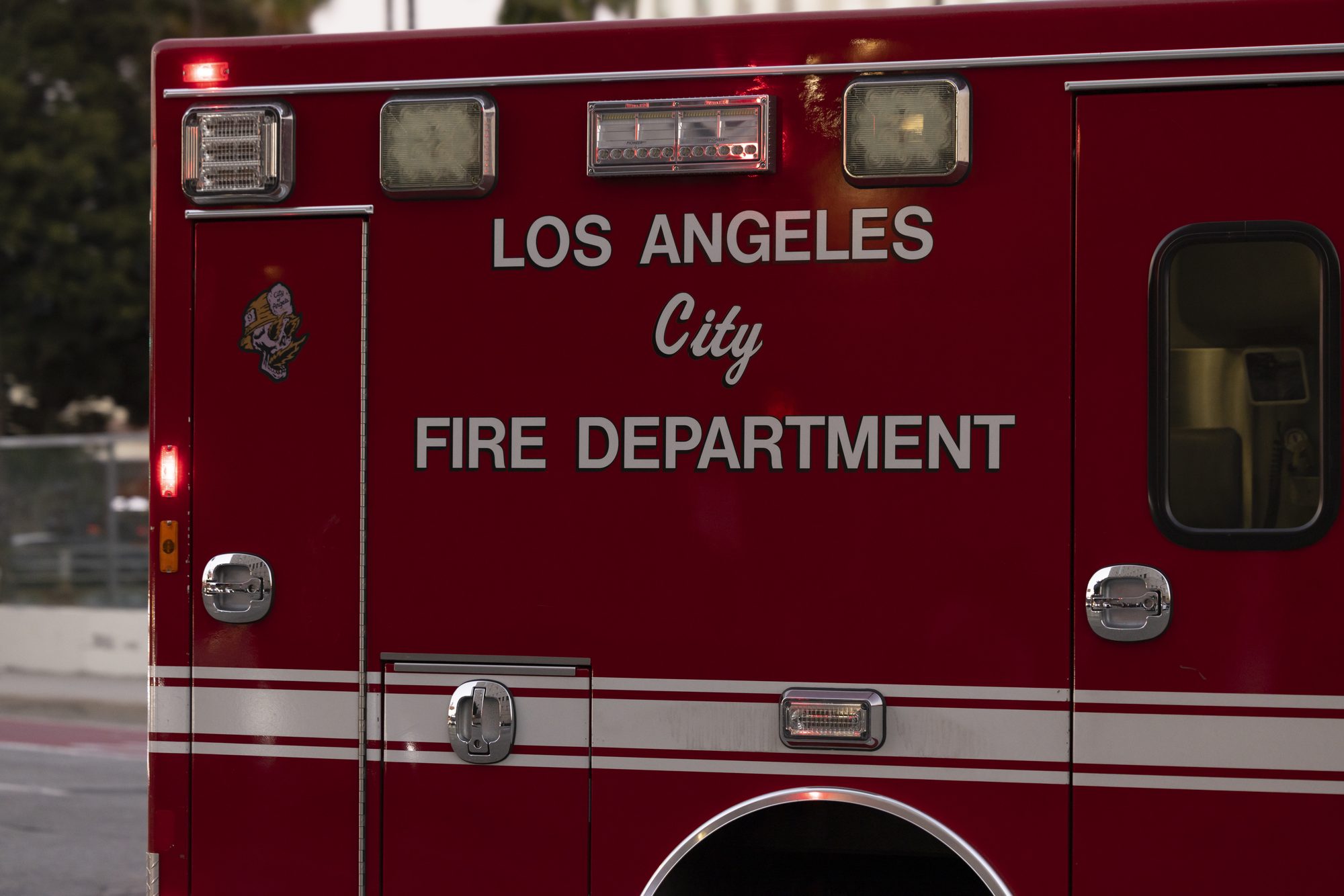 Los Angeles City Fire Department LAFD Ambulance