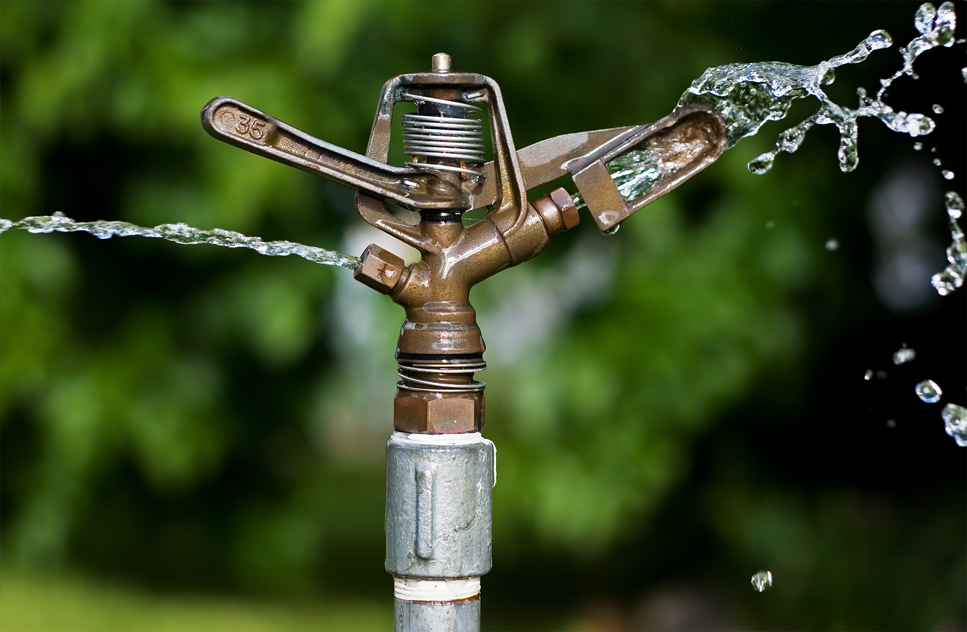 Impact sprinkler mechanism