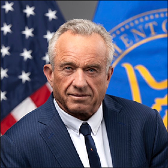 Official portrait of U.S. Health and Human Services Secretary Robert F. Kennedy Jr.