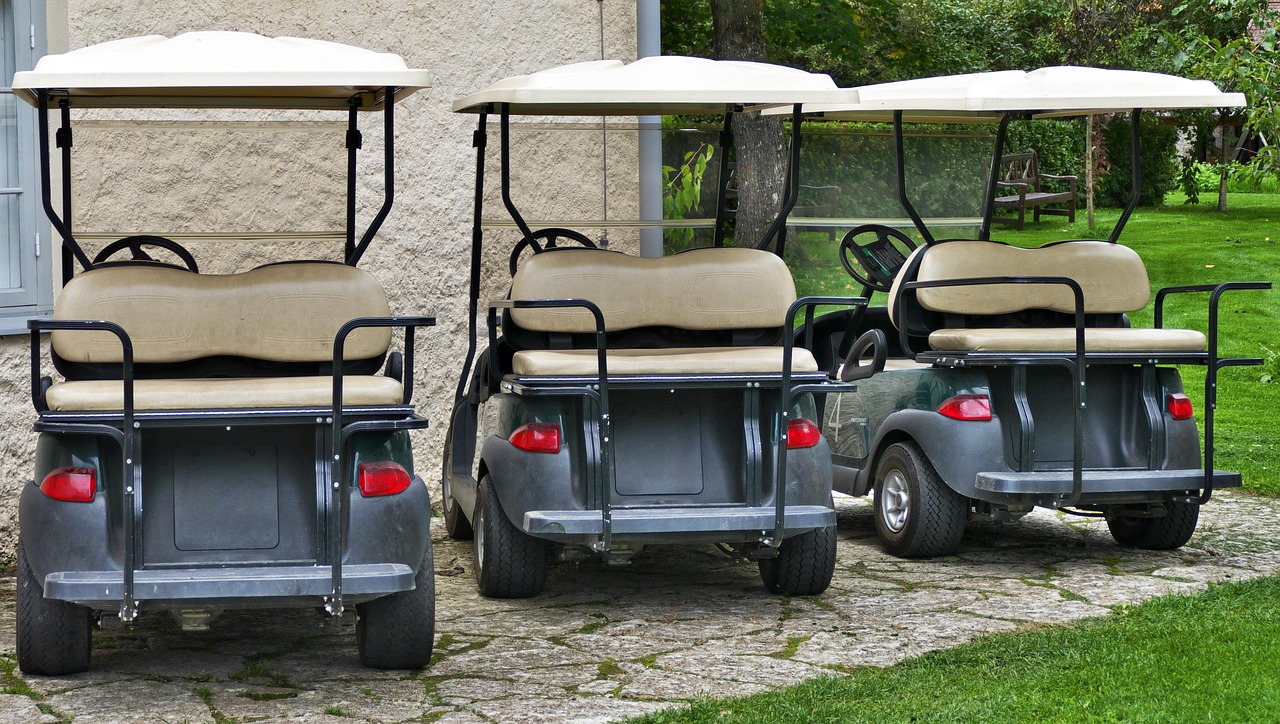 Electric vehicle, electro, electric golf cart, golf cart, golf car, turf carts, clubcar, electric motor, golf cart, golf