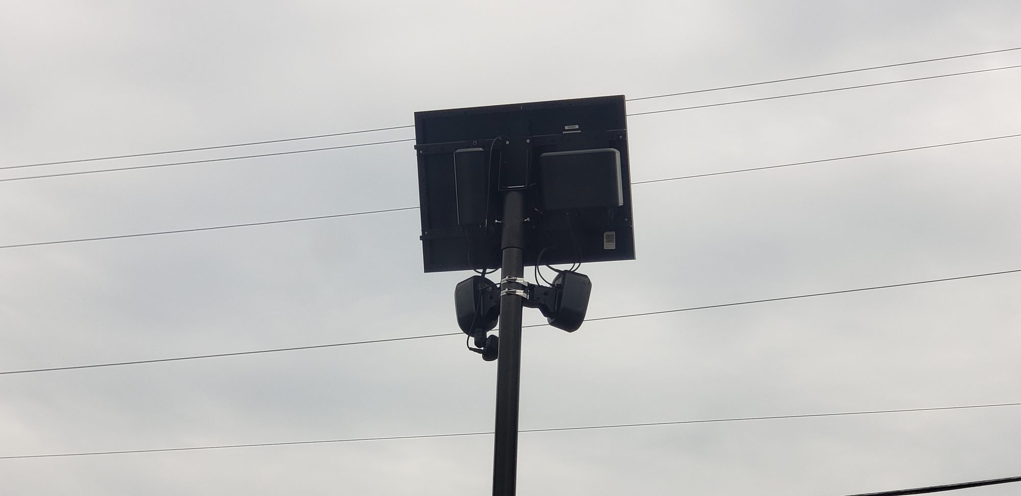 Flock configured with two cameras.