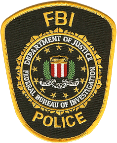 The patch of the Federal Bureau of Investigation Police (FBIP).