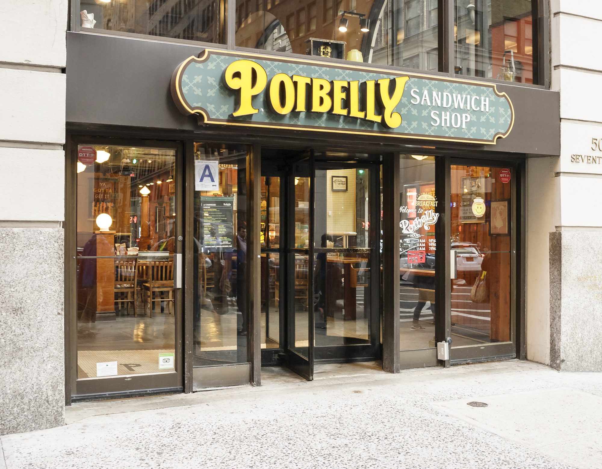 Potbelly Sandwich Shop New York City