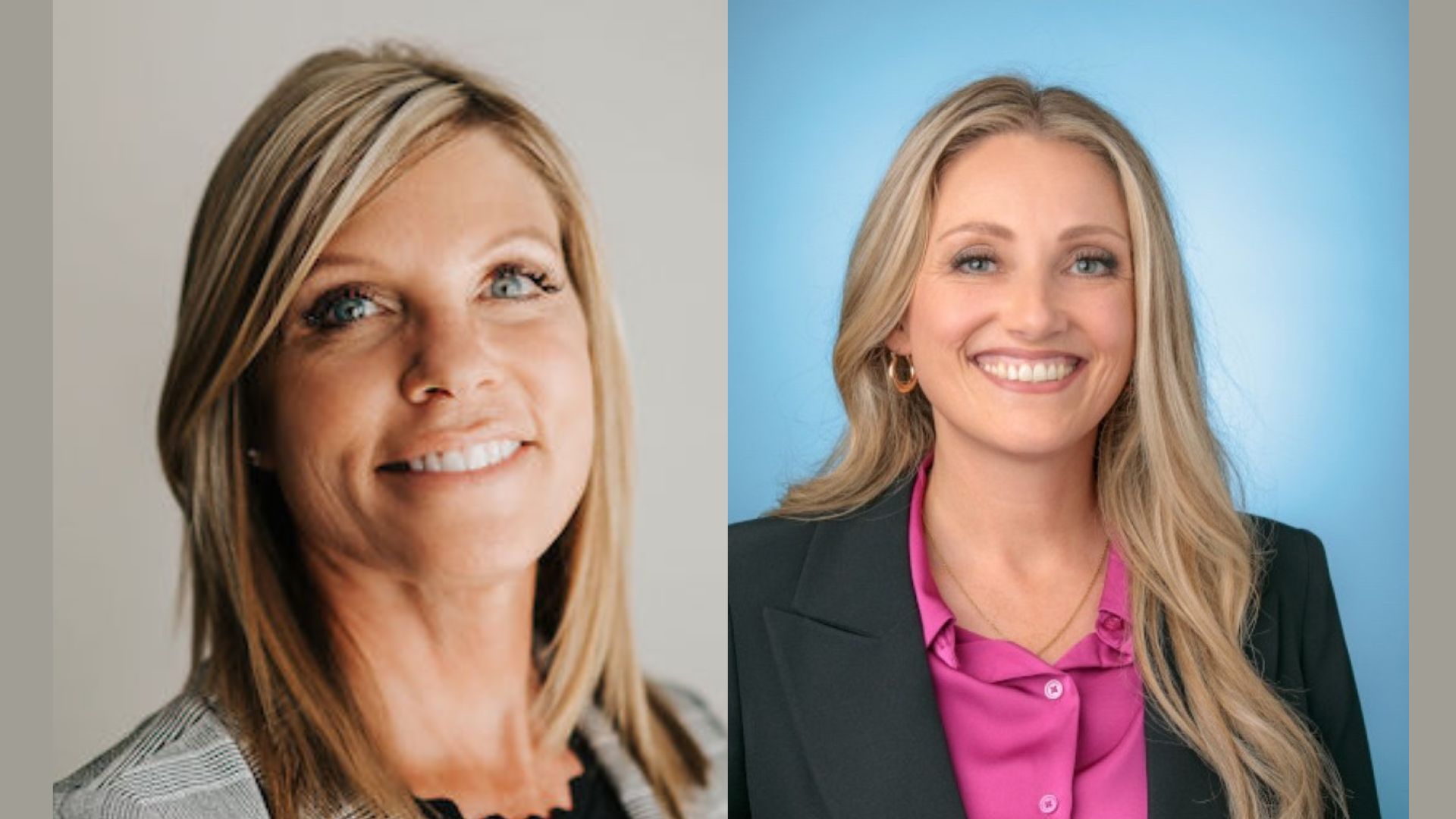 Laura Dotson and Crystal Albrecht