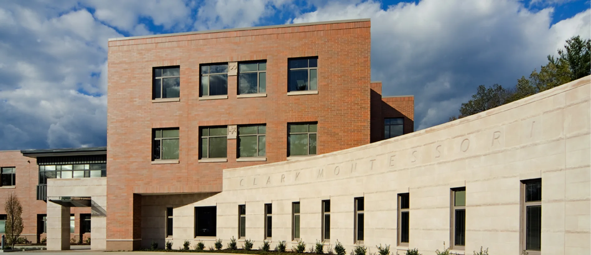 high school building