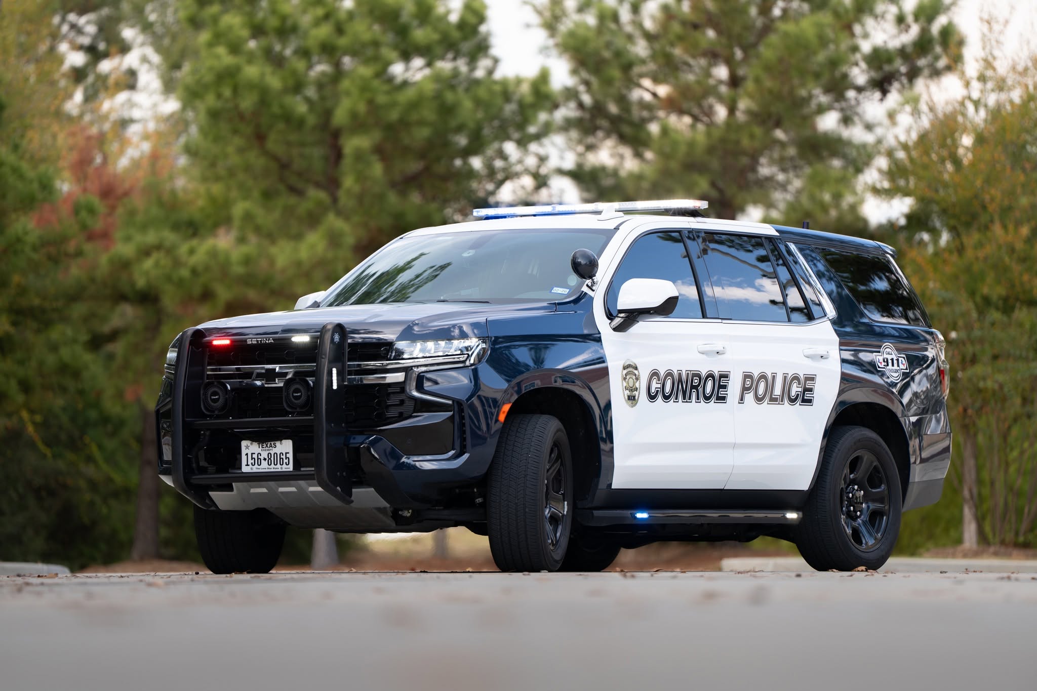 conroe tx police department cruiser