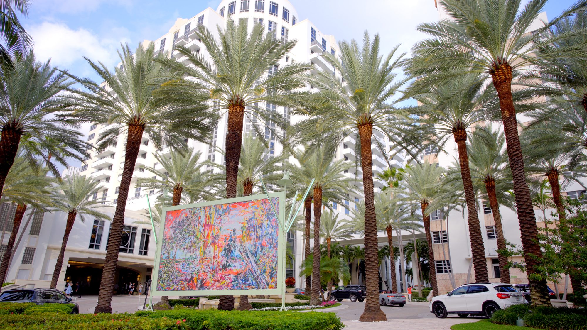 Art exhibit at Loews Hotel Miami Beach Art Basel