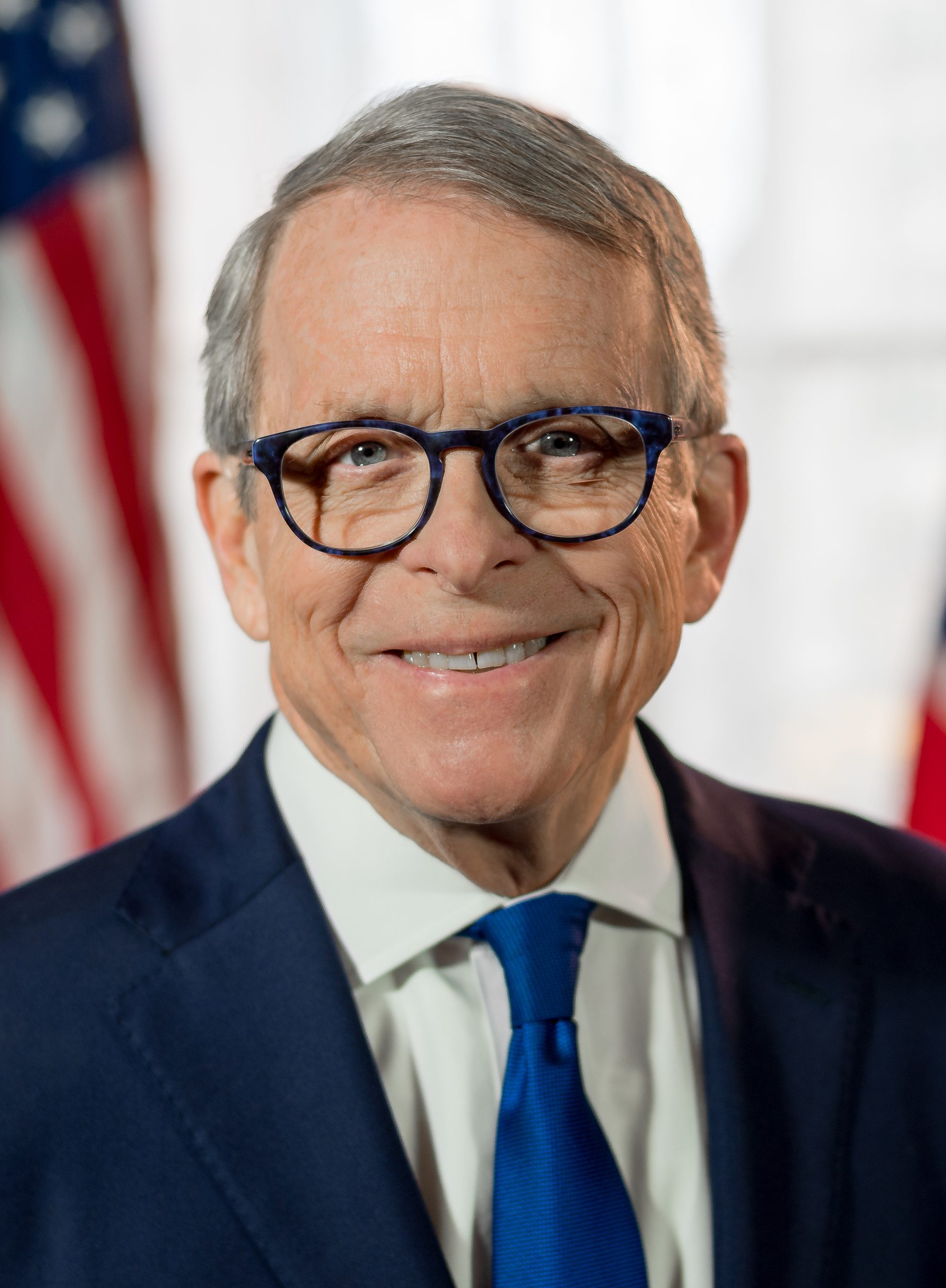 Depicted person:  Mike DeWine – Governor of Ohio since 2019