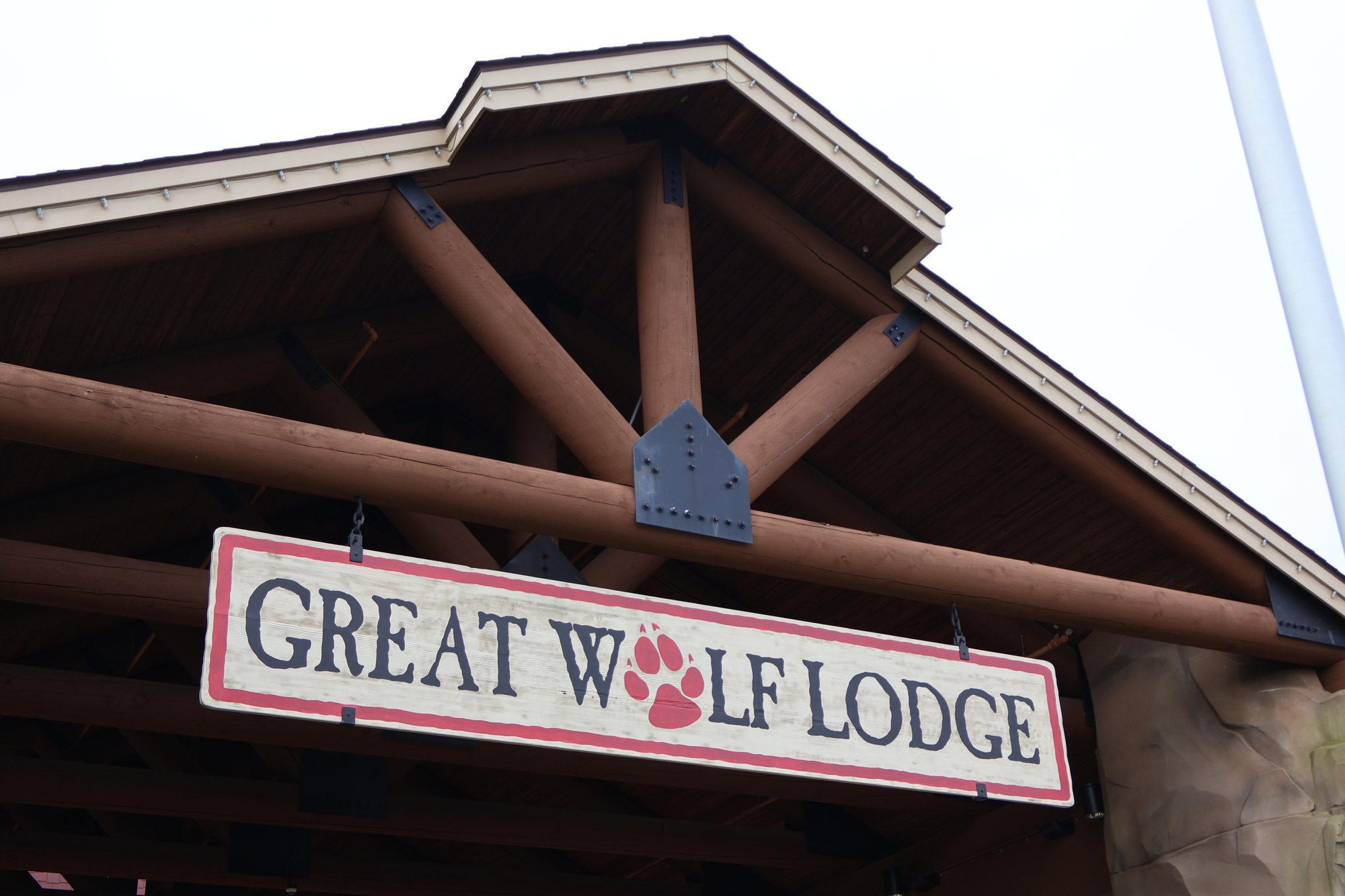 Exterior of Great Wolf Lodge Charlotte/Concord in Cabarrus County, North Carolina.