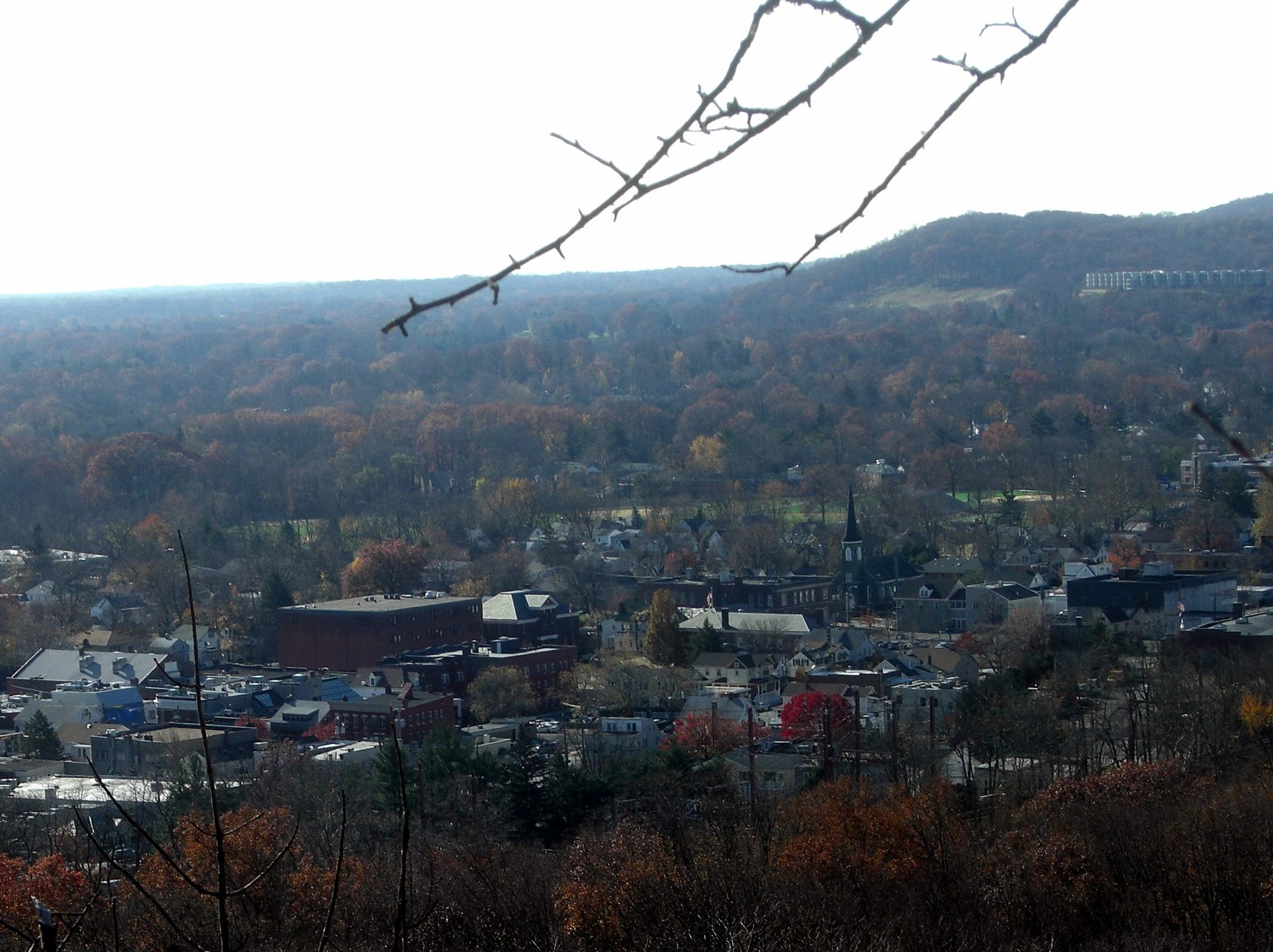 Millburn NJ in the fall.