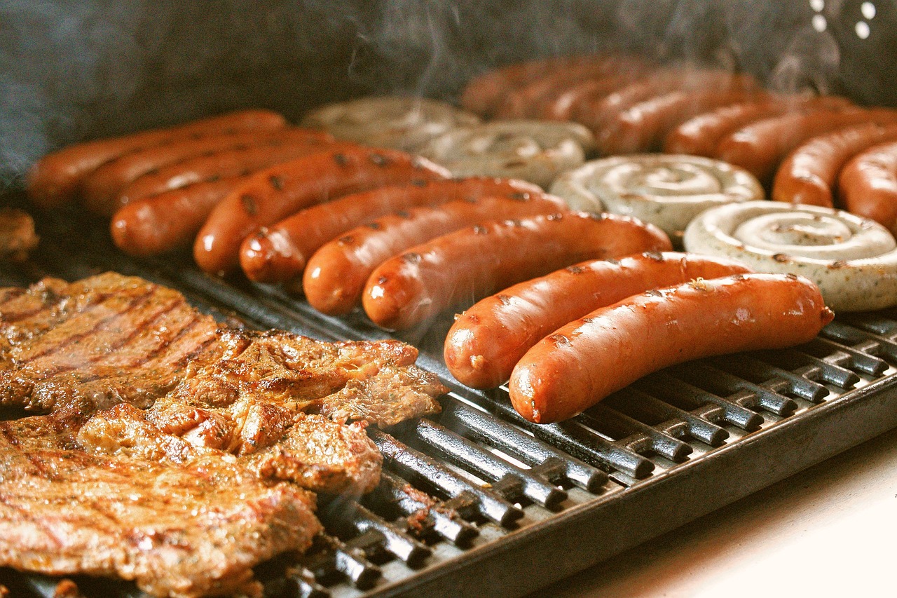 Barbecue, grill, meat, pork, grilling, delicious, steak, bratwurst, sausages, bbq, barbecue, barbecue, grill, steak, bra