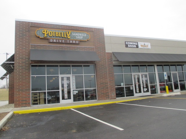Potbelly Sandwich Shop 10408 N Centerway Drive, Peoria, IL 61615 before its grand opening on March 1st 2017.