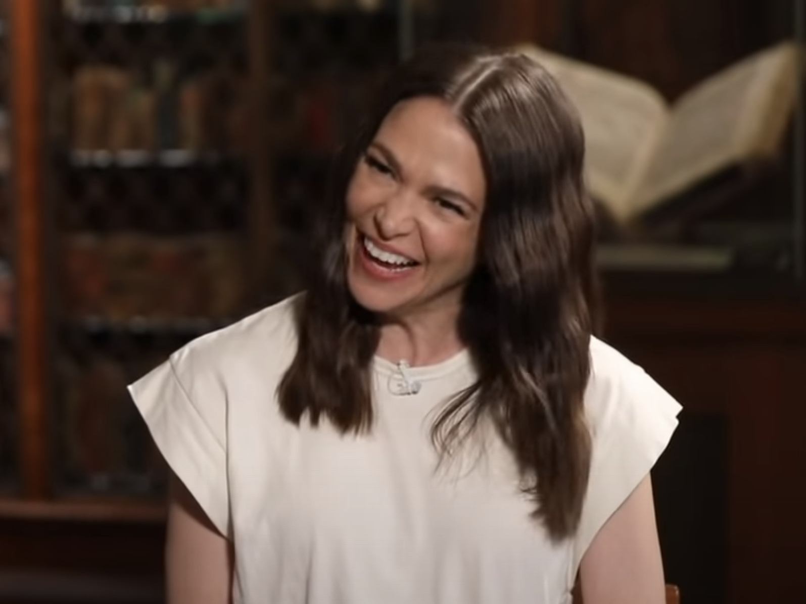 Sutton Foster in an Interview on Broadway.com’s “The Broadway Show”.