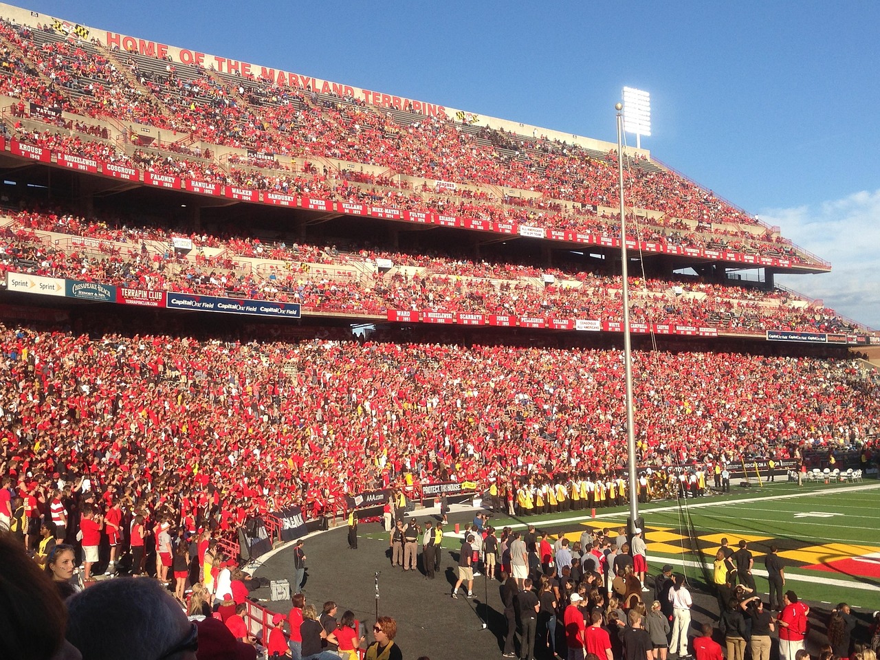 College football, football, crowds, cheering, support, college, game, american, field, team, competition, sport, pigskin