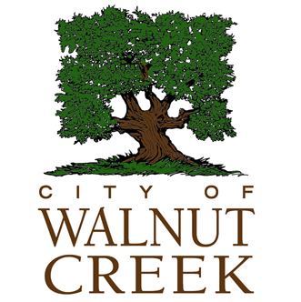 Official logo of the City of Walnut Creek, California, with an oak tree illustration.