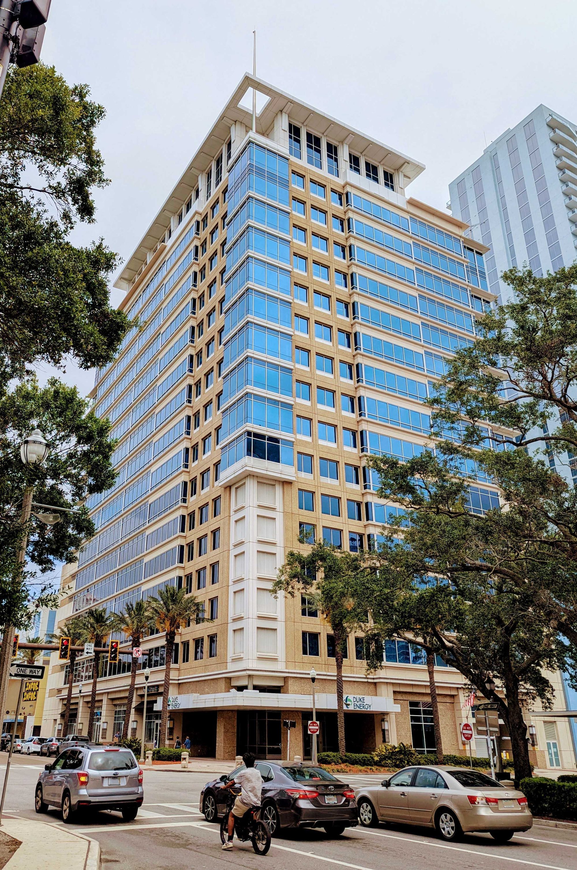Duke Energy Building in St. Petersburg, Florida, photographed in 2025.