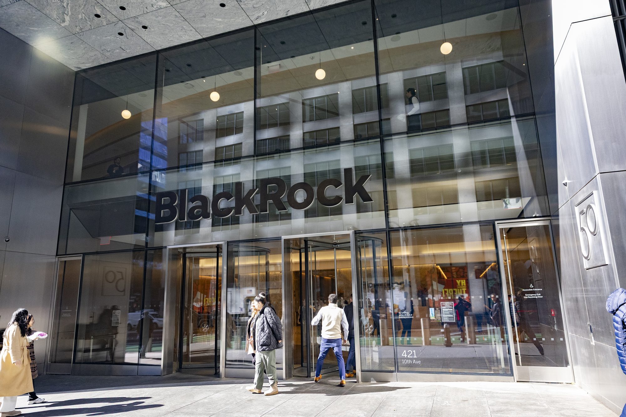 BlackRock Headquarters at Hudson Yards, NYC.