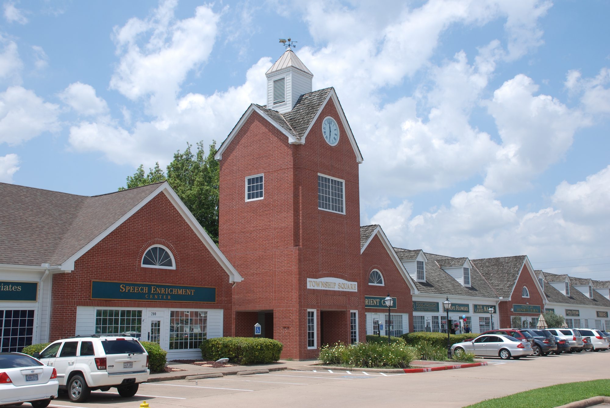 Township Square in Missouri City, Texas, USA