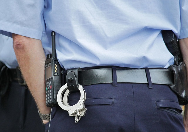 Police, cop, police uniforms, police uniform, guard, watch, police officers, handcuffs, radio, man, belt, trousers, shir