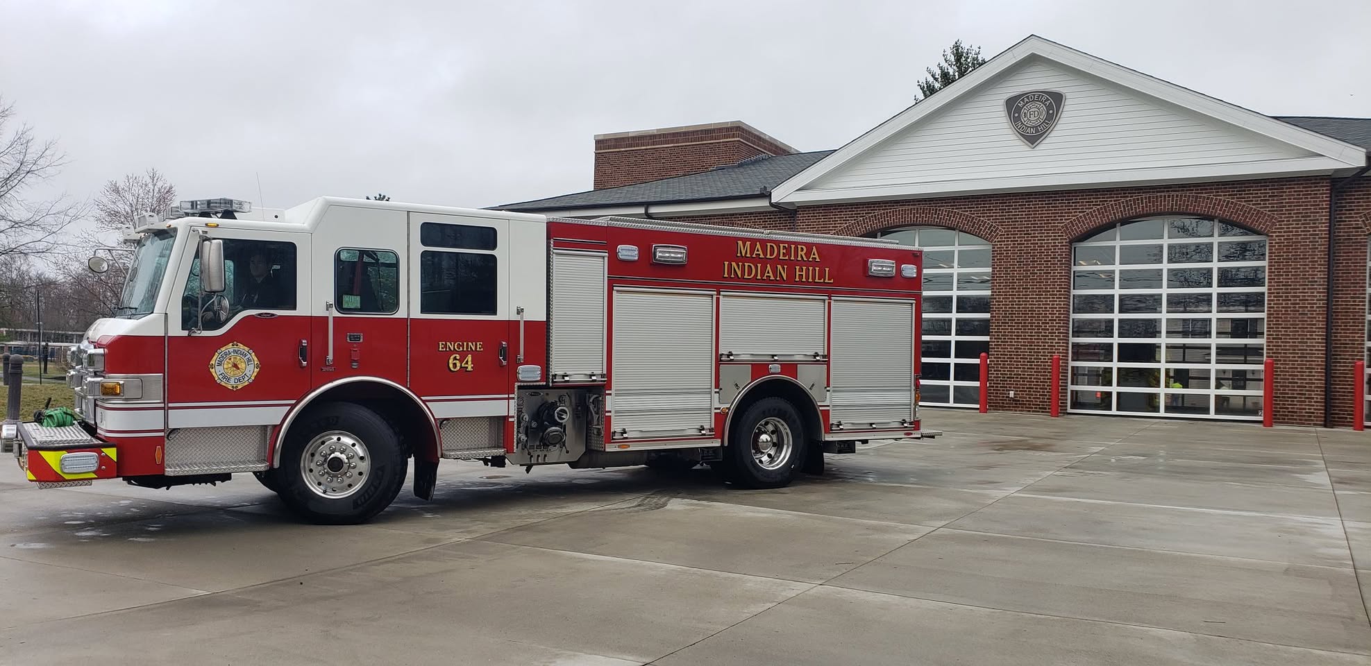madeira indian hill fire engine and firehouse