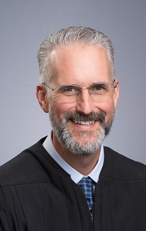 Justice Kyle Hawkins, official Texas Supreme Court portrait
