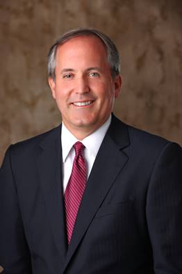 Ken Paxton, official Texas attorney general portrait