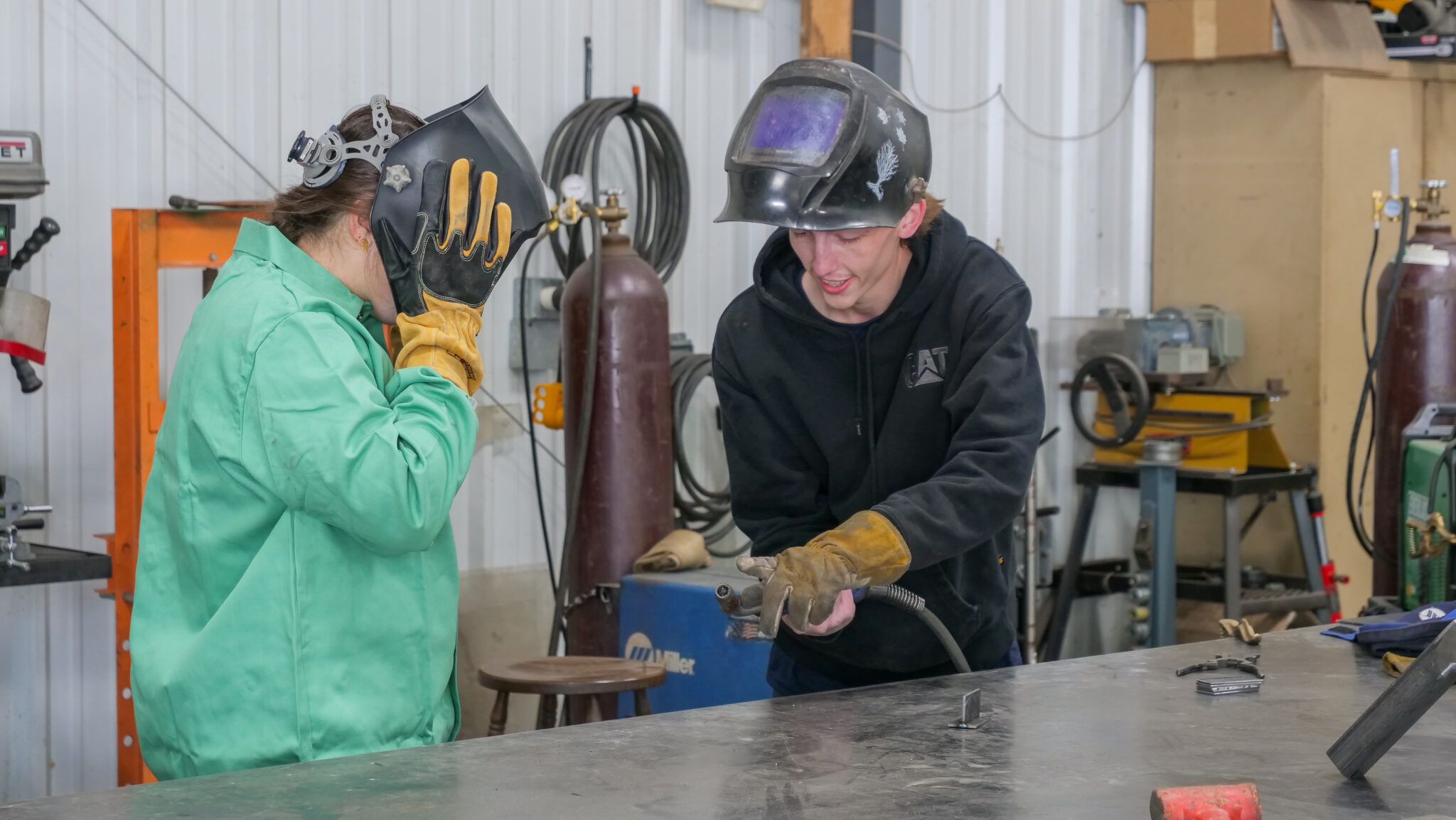 welder at work
