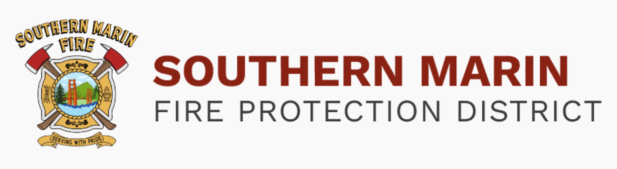 Southern Marin Fire Protection District logo and agency name.